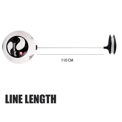 Football Training Ball Kick Soccer Ball Practice Belt TPU Size 2 Football Rope Touch Solo Kickwith String Beginner Trainer
